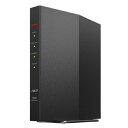 バッファロー WSR-1500AX2S-BK(ブラック) Wi-Fi 6対応ルーター エントリーモデル