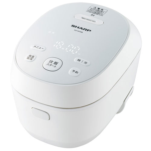 【長期保証付】シャープ SHARP KS-HF05B-W ホワイト 匠の火加減 IHジャー炊飯器 3合 KSHF05BW