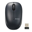 エレコム ELECOM M-BL20DBSKBK(ブラック) 抗菌ワイヤレス静音BlueLEDマウス 3ボタン MBL20DBSKBK