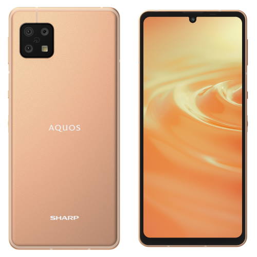 シャープ SHARP AQUOS Sense6 SH-M19A(ライトカッパー) 6.1型 4GB/64GB SIMフリー SHM19A