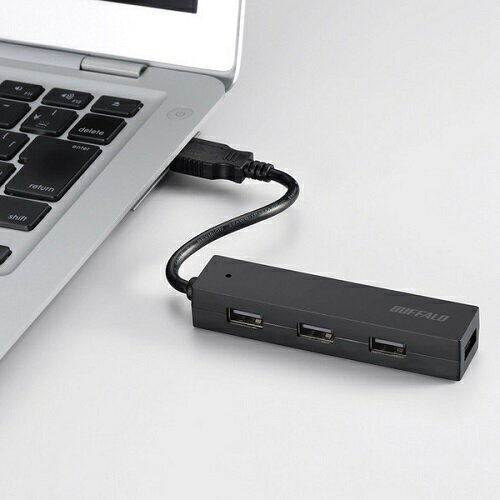 �Хåե����� BUFFALO BSH4U050U2BK �֥�å� USB�ϥ� 10cm BSH4U050U2BK