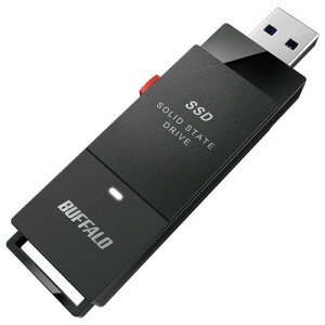 ڳŷ1̼!!ۥХåե BUFFALO SSD-SCT2.0U3-BA(֥å) ֥쥹 ݡ֥SSD 2TB SSDSCT20U3BA