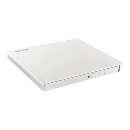 バッファロー BUFFALO DVSM-PLV8U2-WHB(ホワイト) USB2.0対応 ポータブルDVD 書込ソフト添付 DVSMPLV8U2WHB