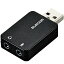 쥳 ELECOM USB-AADC01BK(֥å) ǥѴץ USB-3.5mm ľޤ USBAADC01BK