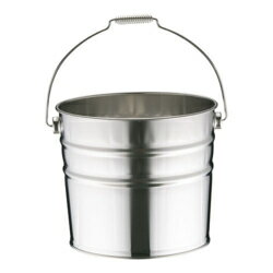ミネックスメタル 18-8つる付バケット 13L 4934481203185