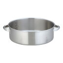 【対象ショップ限定 先着フラッシュクーポン】本間製作所 19-0電磁対応外輪鍋(蓋無) 33cm 4954057827331