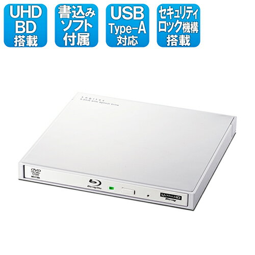エレコム ELECOM LBD-PWA6U3LWH(ホワイト) USB3.2 Gen1(USB3.0) ネイティブ ポータブルBD LBDPWA6U3LWH エレコム ELECOM LBD-PWA6U3LWH(ホワイト) USB3.2 Gen1(USB3.0) ネイティブ ポータブルBD LBDPWA6U3LWH