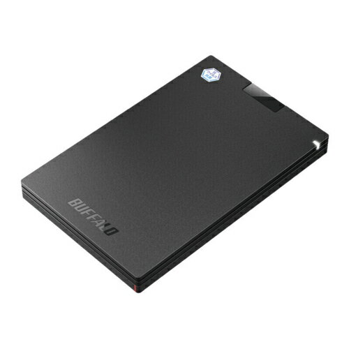 バッファロー BUFFALO SSD-PGVB500U3-B 3.2 Gen 1 対応 抗ウイルス・抗菌対応 SSD 500GB SSDPGVB500U3B