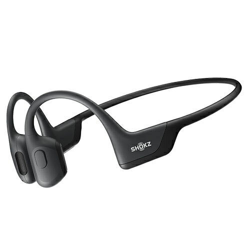 Shokz(AfterShokz) ショックス(アフターショックス) OPENRUN PRO(ブラック) 骨伝導イヤホン Bluetooth Ver.5.1対応 SKZ-EP-000007 SKZEP000007