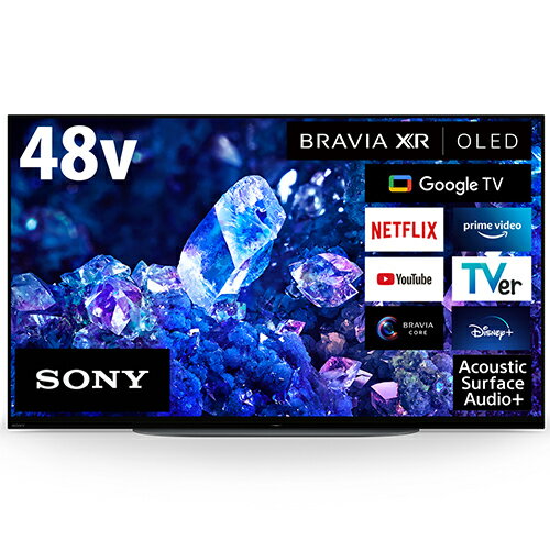 ソニー SONY XRJ-48A90K A90Kシリーズ 4K有機ELテレビ 48V型 4Kチューナー内蔵 XRJ48A90K