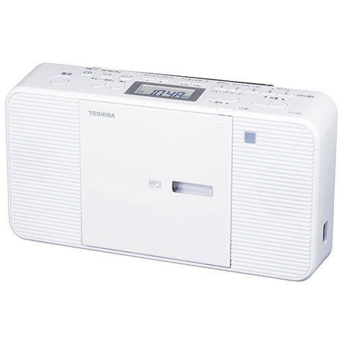 東芝 TOSHIBA TY-C301-W(ホワイト) CDラジオ ワイドFM対応 TYC301W