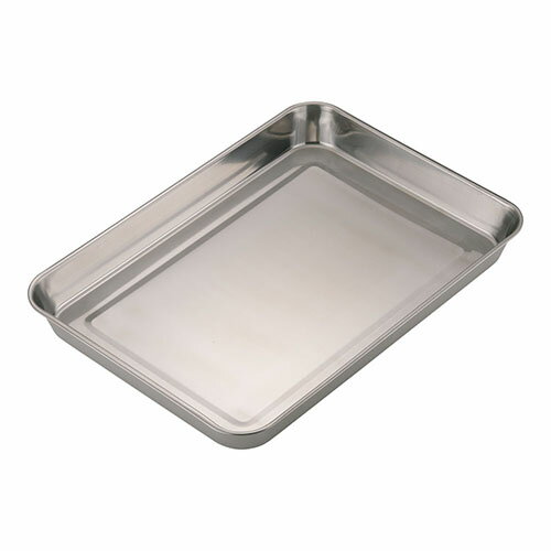 ユキワ ステンレス浅型角バット 6枚取 4520785075315