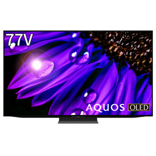 ɸۥ㡼 SHARP 4T-C77EQ1 AQUOS 4KͭELƥ 77V 4TC77EQ1