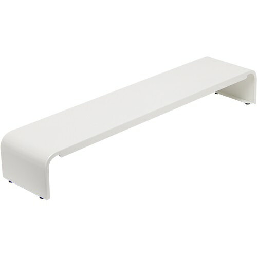 田窪工業所 PCK-54WM ホワイト 机上台 PC小物ラック 幅54cm スチール製 PCK54WM