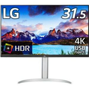 LGエレクトロニクス LG 32UP550N-W 31.5型 4Kディスプレイ 32UP550NW