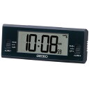 セイコー SEIKO SQ321K(黒) 電波目ざまし時計 温度・湿度表示付 SQ321K(3)