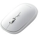 エレコム ELECOM M-TM15BBWH(ホワイト) 充電式 ワイヤレスマウス Bluetooth 静音 4ボタン 薄型 MTM15BBWH(2)