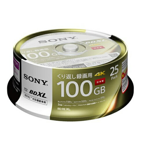 ソニー(SONY) 10BNR1VJPS6 録画・録音用 BD-R 25GB 一回(追記)録画 プリンタブル 6倍速 10枚