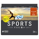 ユニ・チャーム(unicharm) ソフィ スポーツ SPORTS 特に多い昼用 羽なし スリムタイプ 26cm 24枚