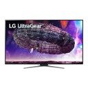 LGエレクトロニクス LG 48GQ900-B LG UltraGear 47.5型 4KOLEDゲーミングディスプレイ 120Hz 0.1ms 48GQ900B