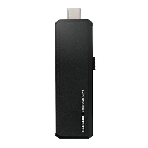 エレコム ELECOM ESD-EWA1000GBK ブラック USB3.2 Gen2 対応 外付けポータブルSSD USB-A/C切り替え 1TB ESDEWA1000GBK