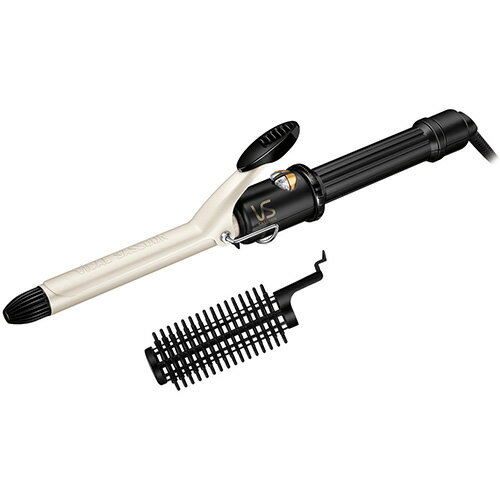 ヴィダルサスーン VIDAL SASSOON VSI-1913-KJ(ブラック) カールヘアアイロン ブラシ付き 温度調節100?200℃/Φ19mm/43W VSI1913KJ