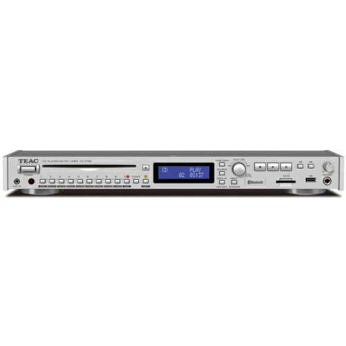 TEAC ティアック CD-P750-S Bluetooth/AM・FMチューナー搭載CD/SD/USBプレーヤー CDP750S