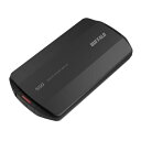 バッファロー BUFFALO SSD-PHP2.0U3-BA USB 3.2(Gen2) 対応 外付けSSD 2TB SSDPHP20U3BA