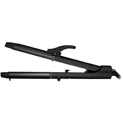イーベストPC・家電館のヴィダルサスーン VIDAL SASSOON VSI-3050-KJ ブラック 2WAY カール/ストレート ヘアアイロン 2段階温度調節/Φ30mm/60W VSI3050KJ｜アングル2