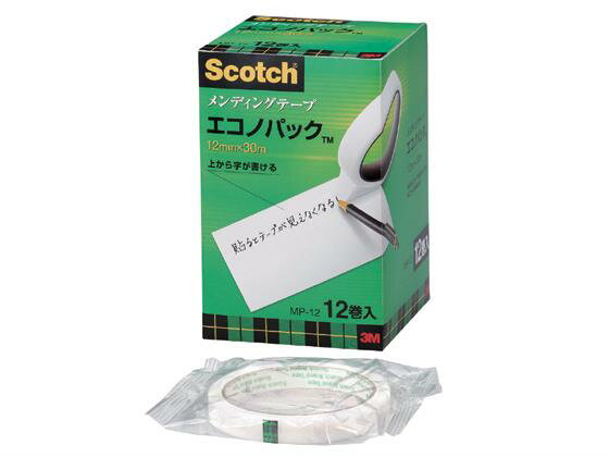 3M スコッチ メンディングテープ エコノパック 幅12mm 12巻入[代引不可]