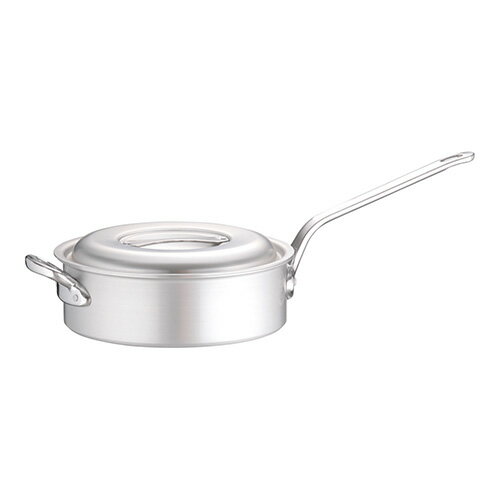 31 cm〜 - 北陸アルミニウム HP09-KS307 アルミ マイスター片手浅型鍋 30cm HP09KS307