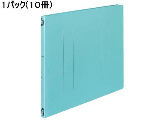 ↑↑↑正確な在庫状況は上記バナー「在庫状況を確認する」をクリックして頂き、必ずご確認ください。&nbsp;&nbsp;【代引不可商品】仕入先よりお客様宅へ直送手配いたします商品です。そのため代引きは対応致しかねます。グッドデザイン・ロングライフデザイン賞を受賞した、コクヨの“元祖”フラットファイル。樹脂製とじ具なので保持力が強く書類がずれません。●表紙色：青●サイズ：A3ヨコ●外寸法：縦307×横436mm●背幅：18mm●とじ厚：15mm●収容枚数：150枚●穴数：2穴●穴間隔：80mmピッチ●樹脂製とじ具●材質：表紙／色板紙（古紙パルプ配合）、押え板・スライドコマ／R−PS●分別廃棄可能●注文単位：1パック（10冊）●グリーン購入法適合●GPNエコ商品ねっと掲載※メーカーの都合により、パッケージ・仕様等は予告なく変更になる場合がございます。