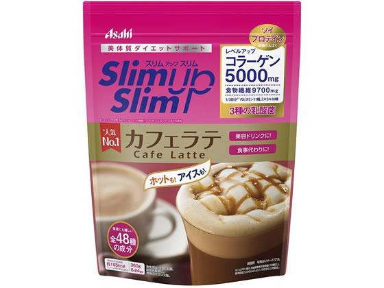 アサヒグループ食品 スリムアップスリム シェイク カフェラテ味 360g[代引不可]