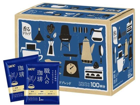 UCC 職人の珈琲ワンドリップ まろやか味のマイルドブレンド100P[代引不可] ebest-12738561 イーベストPC・家電館 パッケージ画像