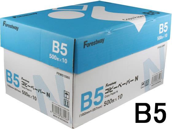 B5 Size Paper - Forestway コピーペーパーN B5 500枚×10冊[代引不可]