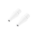 エレコム ELECOM P-TIPAP03(ホワイト) Apple Pencil(第1世代/第2世代)用 交換ペン先 約1.8mm 2個入 PTIPAP03