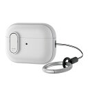 エレコム ELECOM AVA-AP4TSLWH(ホワイト) AirPods Pro(第2世代)用 ハイブリッドケース TOUGH SLIM AVAAP4TSLWH