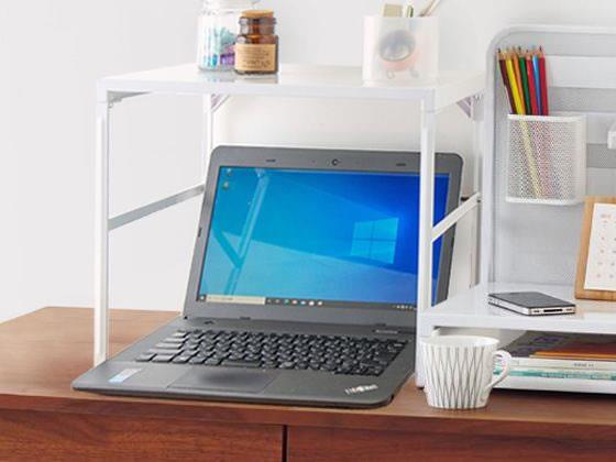 リヒトラブ 机上台〈幅390mm・トールタイプ〉白[代引不可] [2]