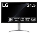 LGエレクトロニクス LG 32UQ850-W LG UltraFine Display 31.5型 4Kキャリブレーション対応ディスプレイ 32UQ850-W･･･