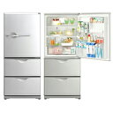 　【送料無料】サンヨー 255L　3ドア冷凍冷蔵庫　SR261MS（シャインシルバー） SR-261M-S