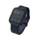 エレコム ELECOM AW-20MFCGOBK(ブラック) Apple Watch44mm用 Gorillaガラス フルカバーケース AW20MFCGOBK