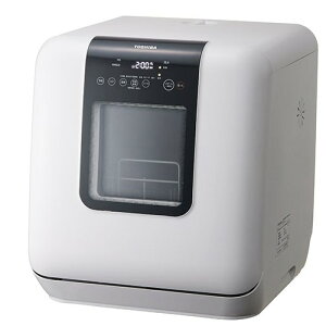 【長期保証付】東芝 TOSHIBA DWS-33A-W(ホワイト) 卓上型食器洗い乾燥機 3人用 タンク式 工事不要 DWS33AW