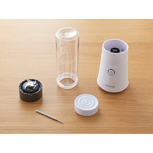 コイズミ KOIZUMI KMX-0300-W ホワイト USB充電式 コードレスボトルミキサー 4枚刃 容量280ml 充電時5W KMX0300W ebest-12772448 イーベストPC・家電館 サンプル画像2