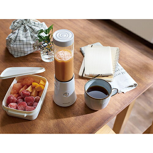 コイズミ KOIZUMI KMX-0300-W ホワイト USB充電式 コードレスボトルミキサー 4枚刃 容量280ml 充電時5W KMX0300W ebest-12772448 イーベストPC・家電館 サンプル画像3