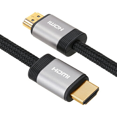 PGA PG-HDME30M(ブラック) 4K/Ultra HD対応 PREMIUM HDMI メッシュケーブル 3.0m PGHDME30M