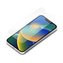 PGA PG-22PSF01 iPhone14Plus用 液晶保護フィルム 衝撃吸収 光沢(2)