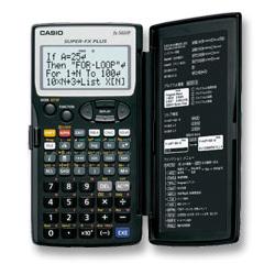 CASIO fx-5800P 関数電卓 10桁 プログラム機能