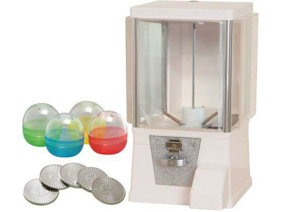 その他 ガチャコップ 本体 メダル仕様 スタート導入セット 白[代引不可]