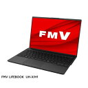 富士通 FUJITSU FMVUXH1B LIFEBOOK UH 14型 Core i7/16GB/512GB/Office ピクトブラック FMVUXH1B