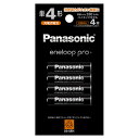 パナソニック Panasonic BK-4HCD/4H エネループプロ ニッケル水素電池 単4形 充電式 4本 BK4HCD4H